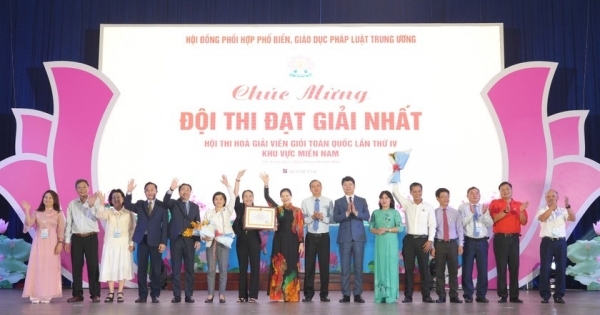Hội thi Hòa giải viên giỏi toàn quốc lần thứ IV lựa chọn 15 đội vào chung kết