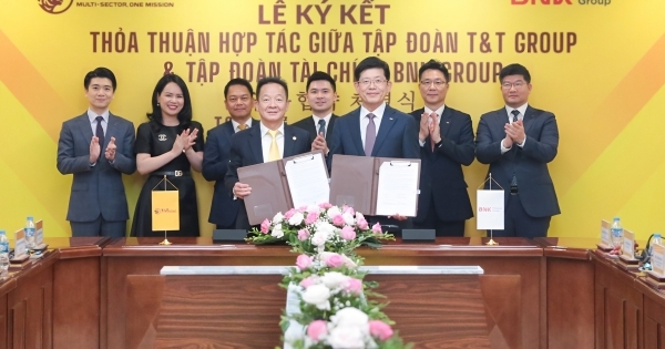 T&T Group hợp tác với BNK - tập đoàn tài chính hàng đầu Hàn Quốc