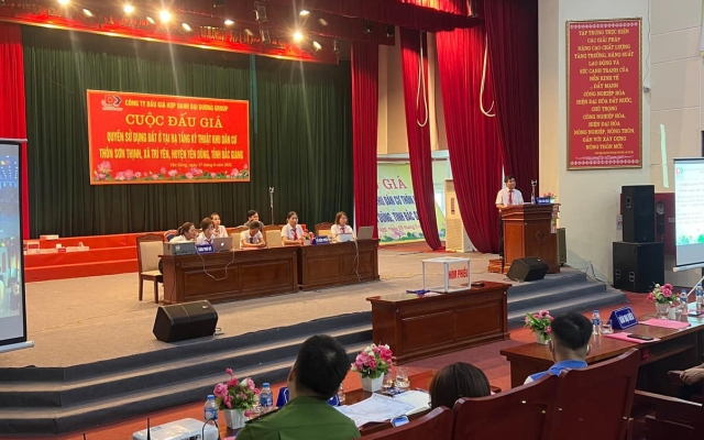 Bắc Giang: Thực hiện đấu giá đất, công khai, minh bạch, đúng quy định