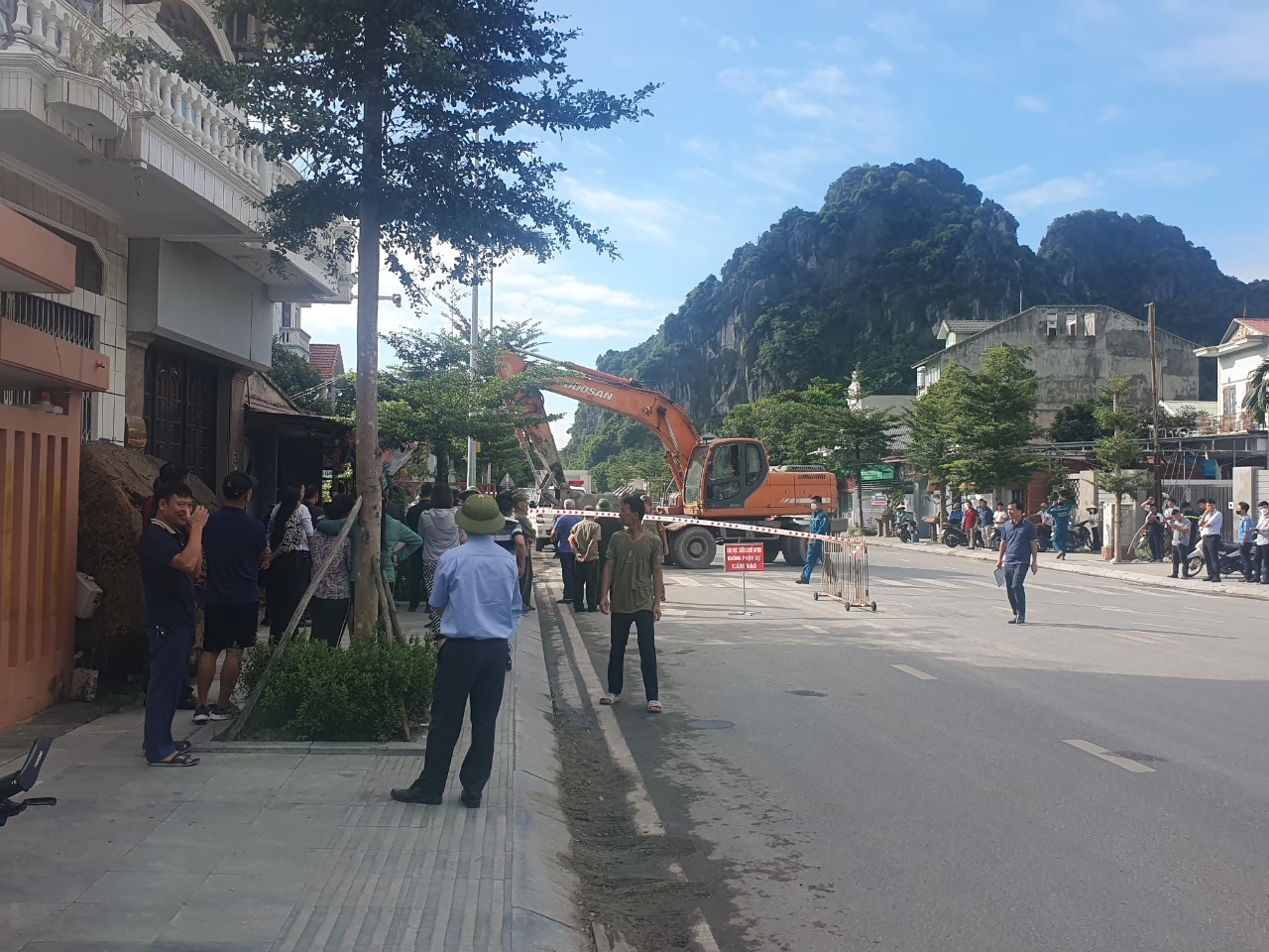 Hiện trạng khu đất với diện tích 544m2 trước khi bị cưỡng chế.