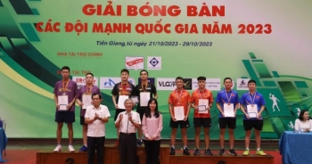 Bóng bàn Hà Nội T&T giành 2 huy chương vàng tại giải các đội mạnh quốc gia