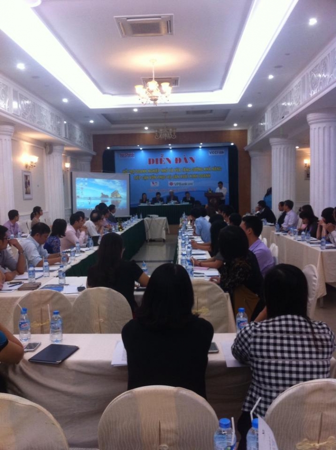 Diễn đ&agrave;n&nbsp;Hỗ trợ doanh nghiệp nhỏ v&agrave; vừa tăng cường khả năng tiếp cận vốn phục vụ sản xuất, kinh doanh.