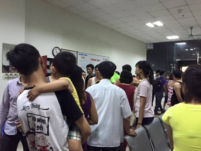 Theo người d&acirc;n th&igrave; chu&ocirc;ng b&aacute;o ch&aacute;y giả k&ecirc;u khoảng 20h30.