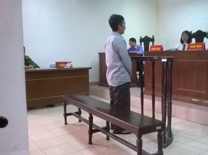 Bị c&aacute;o Gi&agrave;ng A Nếnh tại phi&ecirc;n t&ograve;a ph&uacute;c thẩm