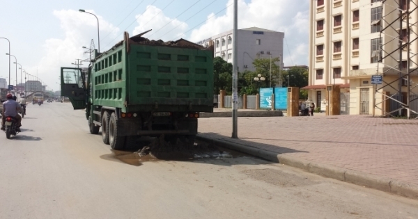 Thua "giặc xe tải", TTGT Nam Từ Liêm sẽ kiên quyết xử lý