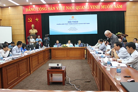 Hội thảo thu h&uacute;t nhiều doanh nghiệp tham gia (Ảnh: NP)