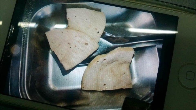 Miếng gi&ograve; được cho l&agrave; c&oacute; gi&ograve;i ? (Ảnh do c&ocirc;ng nh&acirc;n c&ocirc;ng ty cung cấp)