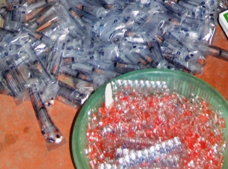 Tang vật thu giữ được tại hiện trường