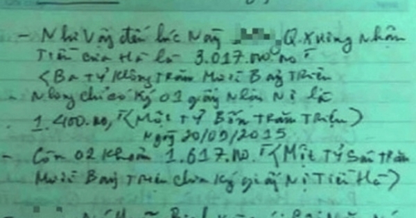 Thanh Hóa: Lộ diện giấy vay nợ 1,4 tỉ đồng của doanh nhân bí ẩn
