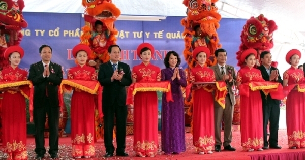 Quảng Ninh có Nhà máy sản xuất thuốc nguồn gốc dược liệu đầu tiên