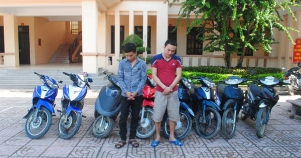 Nghệ An: Rủ nhau trộm xe máy để thỏa mãn cơn nghiện