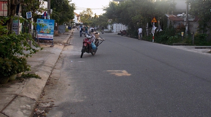 Hiện trường vụ rượt đuổi dẫn đến chết người