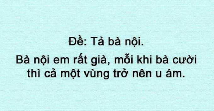 Tả b&agrave; nội.