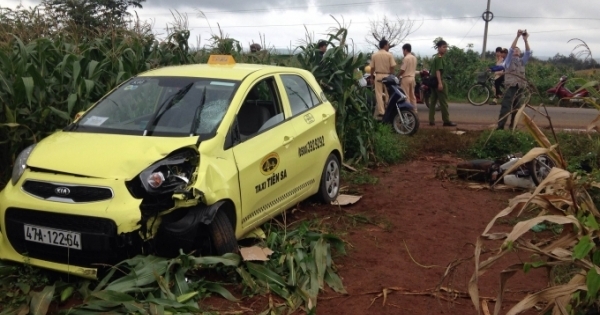 Đăk Lăk: Taxi Tiên Sa đâm chết bà bầu 9 tháng