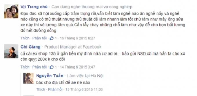 T&igrave;nh trạng sửa l&aacute;o, bắt chẹt kh&aacute;ch h&agrave;ng khiến d&acirc;n mạng giận... s&ocirc;i người.