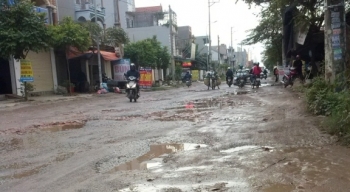 "Méo mặt" với con đường huyết mạch ở cửa ngõ thủ đô