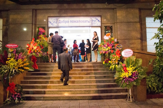 Trung t&acirc;m Khoa học v&agrave; Văn h&oacute;a Nga tại H&agrave; Nội (Ảnh: Minh Tuấn)