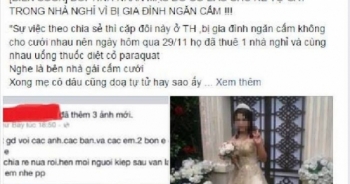 Thanh Hóa: Gia đình chia rẽ, cặp đôi tự tử bất thành