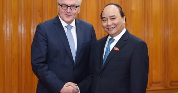 Thủ tướng Nguyễn Xuân Phúc tiếp Bộ trưởng ngoại giao Đức