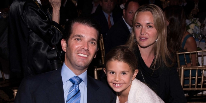 Năm 2005, Donald Jr lấy người mẫu Vanessa Haydon v&agrave; đến nay đ&atilde; c&oacute; 5 người&nbsp;con. Người&nbsp;con trai đầu l&ograve;ng được Donald Jr đặt l&agrave; t&ecirc;n l&agrave; Donald Trump III. (Ảnh: Getty)