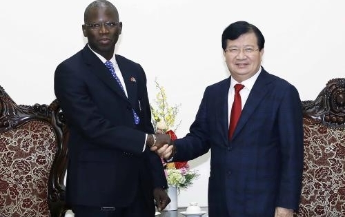 Phó Thủ tướng Trịnh Đình Dũng tiếp Giám đốc Quốc gia Ngân hàng Thế giới tại Việt Nam