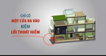 Kỹ năng thoát hiểm khi có cháy trong nhà ống