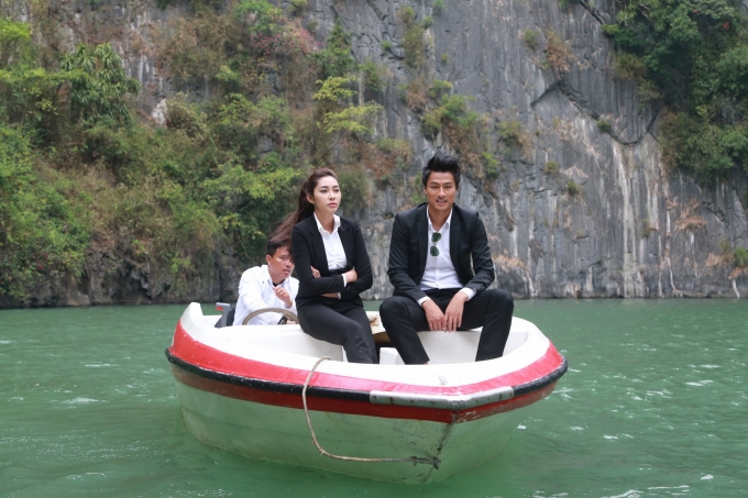 Mạc Hồng Qu&acirc;n đ&oacute;ng phim c&ugrave;ng Bằng Kiều, B&ugrave;i Anh Tuấn