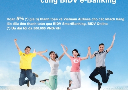 Khám phá thế giới cùng BIDV e-Banking