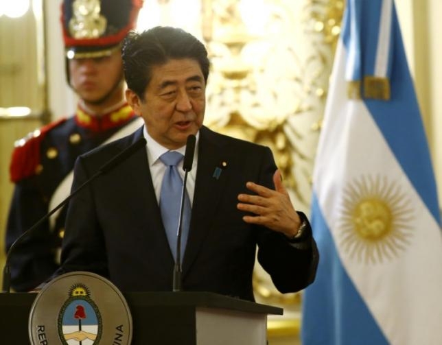 Thủ tướng Nhật Bản Shinzo Abe. (Ảnh: Reuters)