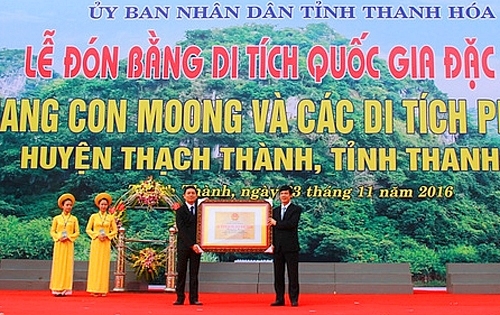 Thanh Hóa: Hang Con Moong trở thành di tích Quốc gia đặc biệt thứ tư