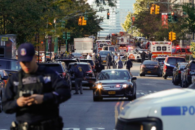 Con phố tại khu vực xảy ra vụ đ&acirc;m xe kinh ho&agrave;ng. Ảnh: Getty./.