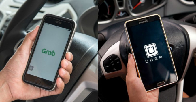 'Uber, Grab đang ăn tr&ecirc;n đầu, tr&ecirc;n cổ người l&aacute;i xe'