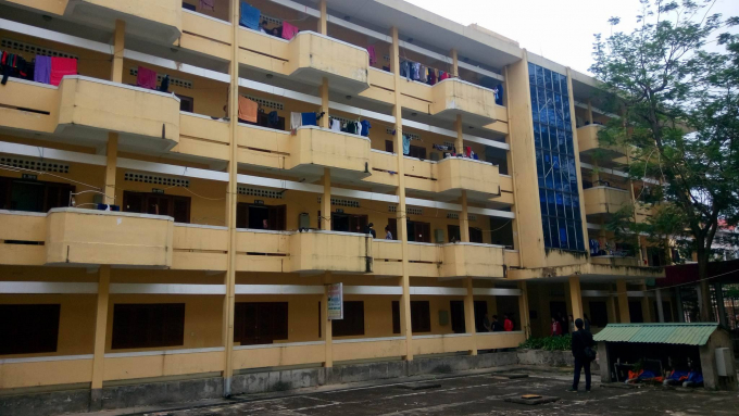 Khu k&yacute; t&uacute;c x&aacute; nơi ph&aacute;t hiện thi thể nam sinh vi&ecirc;n người L&agrave;o.