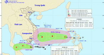 Dự báo thời tiết ngày 02/11: Cập nhật mới nhất về 2 áp thấp nhiệt đới trên biển