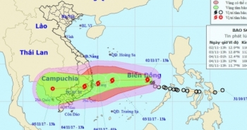 Bão số 12 có thể mạnh cấp 11, gió giật hơn 100 km/h trước khi đổ bộ