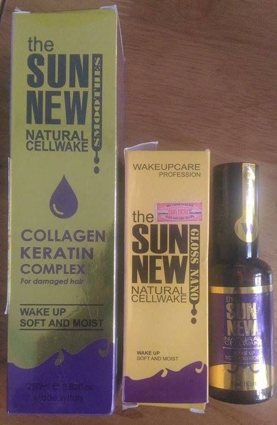 Những sản phẩm mỹ phẩm hiệu The Sunnew được l&agrave;m giả h&agrave;ng loạt, b&aacute;n ra thị trường.&nbsp;