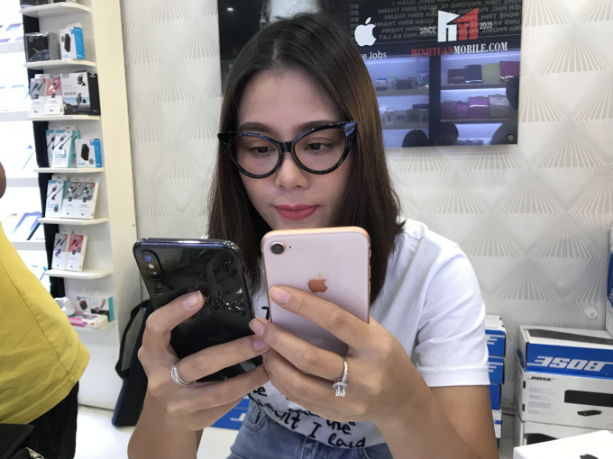 iPhone X c&oacute; tốc độ giảm sốc kh&ocirc;ng k&eacute;m iPhone 8.