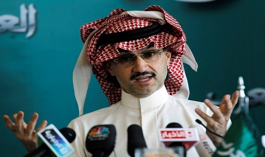 Ho&agrave;ng tử Alwaleed bin Talal.