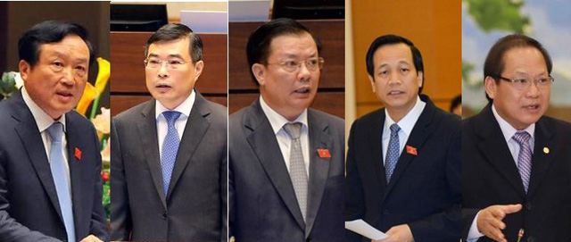 Ch&aacute;nh &aacute;n TAND tối cao v&agrave; 4 th&agrave;nh vi&ecirc;n Ch&iacute;nh phủ kh&aacute;c được đề xuất để đại biểu Quốc hội chọn đăng đ&agrave;n trả lời chất vấn tại kỳ họp n&agrave;y.