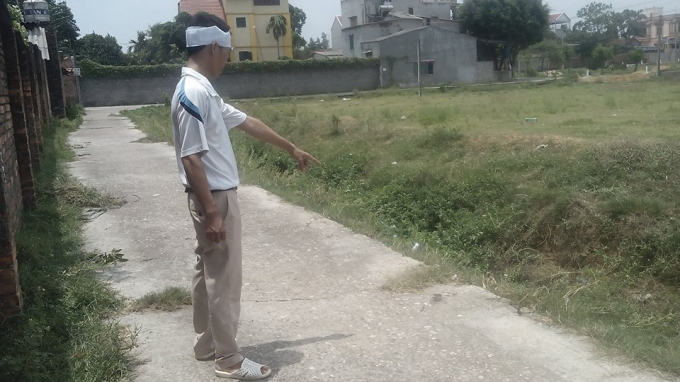 Hiện trường nơi xảy ra sự việc tr&ecirc;n.