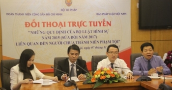 Đối thoại trực tuyến về các quy định của Bộ luật Hình sự liên quan đến người chưa thành niên phạm tội