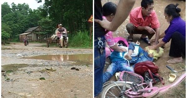 Xe tải chở đất làm hai học sinh tiểu học tử vong trên đường về nhà