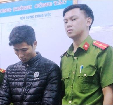 Đ&ocirc;́i tượng L&ecirc; Minh Hải bị C&ocirc;ng an TP Đ&ocirc;̀ng Hới (Quảng Bình) bắt tạm giam, ng&agrave;y 25/10. (Ảnh: b&aacute;o Nh&acirc; d&acirc;n)