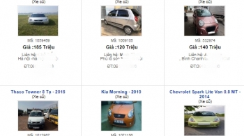 Giảm giá không phanh, xe cũ giá tầm 100 triệu đồng rao bán ồ ạt