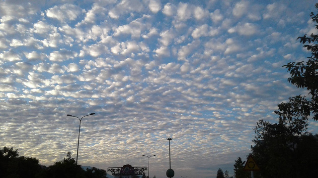 Những &aacute;ng m&acirc;y tuyệt đẹp v&agrave; kỳ ảo xuất hiện ở L&agrave;o Cai