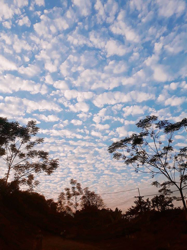 Những &aacute;ng m&acirc;y tuyệt đẹp v&agrave; kỳ ảo xuất hiện ở L&agrave;o Cai