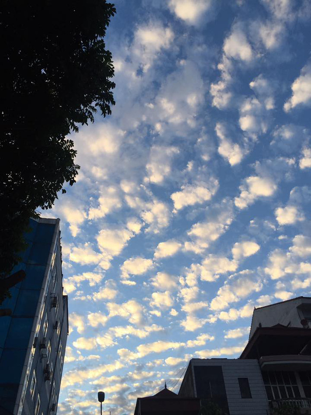 Những &aacute;ng m&acirc;y tuyệt đẹp v&agrave; kỳ ảo xuất hiện ở L&agrave;o Cai