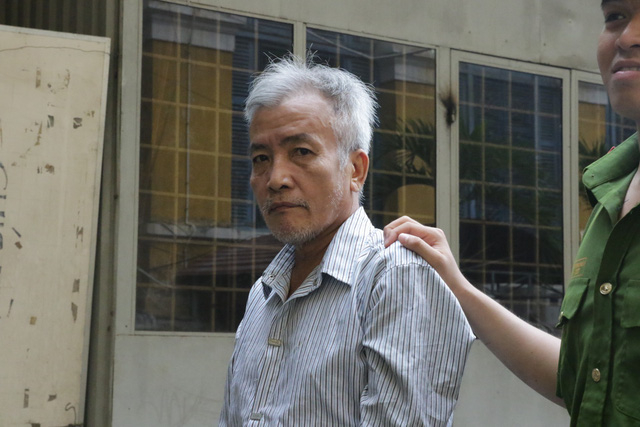 Bị c&aacute;o Đ&agrave;o tại t&ograve;a x&eacute;t xử.