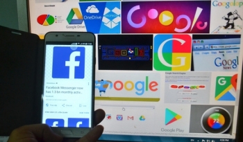 Không khó thu thuế Facebook, Google