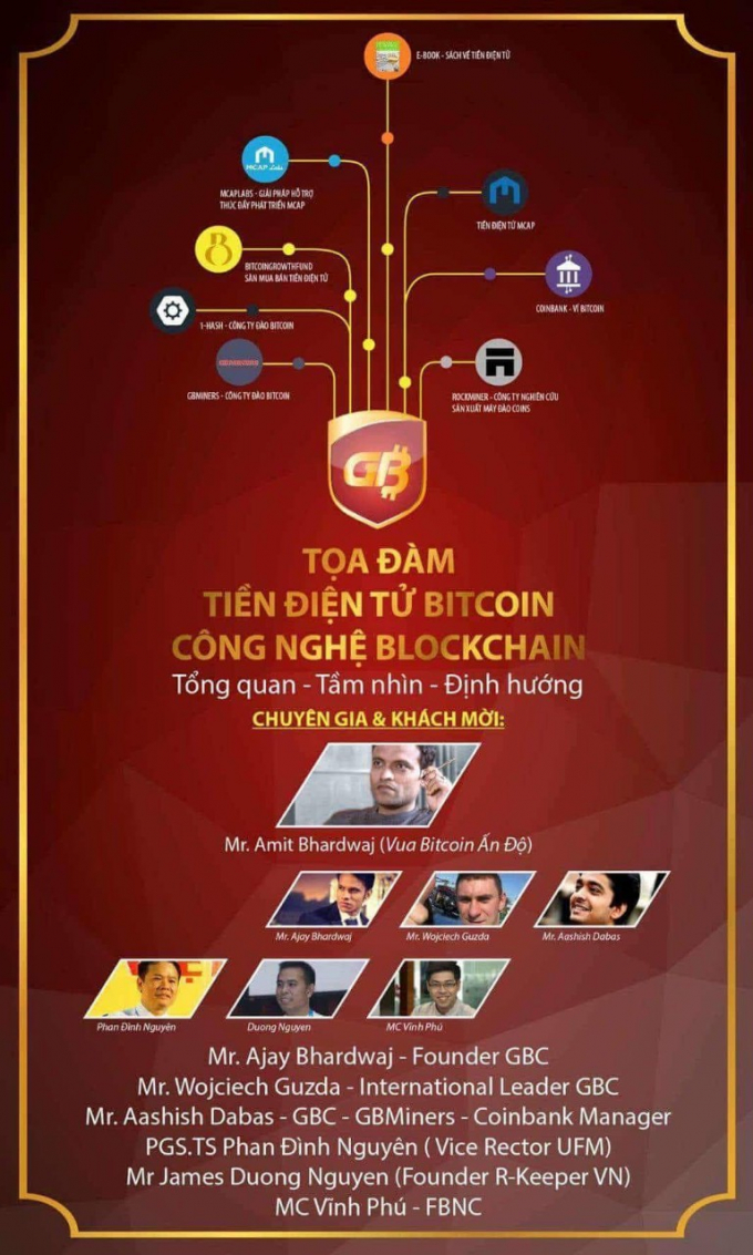 Tọa đ&agrave;m tiền điện tử Bitcoin v&agrave; C&ocirc;ng nghệ Blockchain thời đại C&aacute;ch mạng c&ocirc;ng nghiệp 4.0.